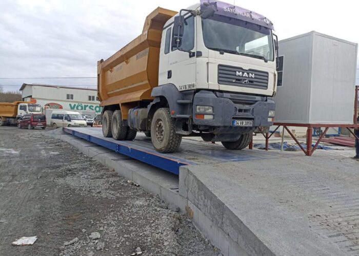 BETON ÇELİK DESTEKLİ 3X16MT 60 TON KANTAR GÖRSEL-1